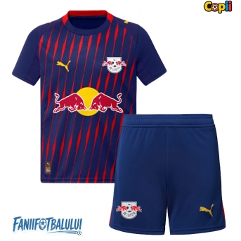 RB Leipzig Echipament de Fotbal Replică 2025-26 Copii Deplasare (+ Șorturi)
